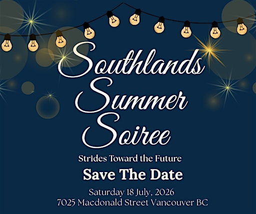 SRC Summer Soirée: Supporting Our Footing Improvement Project | Southlands Riding Club