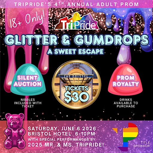 TriPride Adult Prom 2026 | The Bristol Hotel