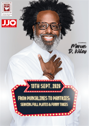 From Punchlines To Pantries: Serving Full Plates & Funny Takes | Pitser Garrison Convention Center