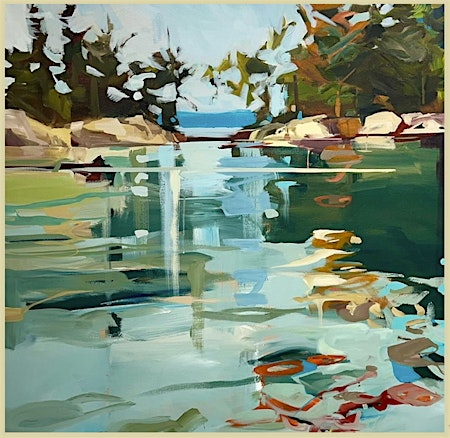 Painting Reflections in Water: Wednesday One-Day Workshop | Artascope Studios