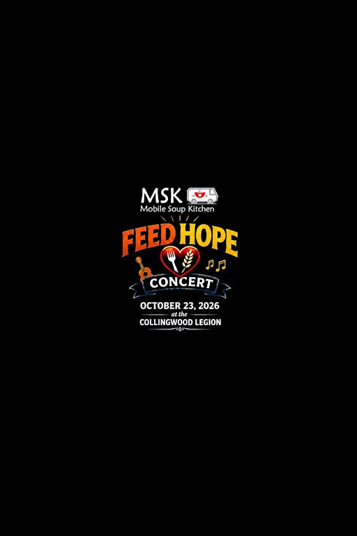MSK’s Feed Hope Concert | Royal Canadian Legion Branch 63