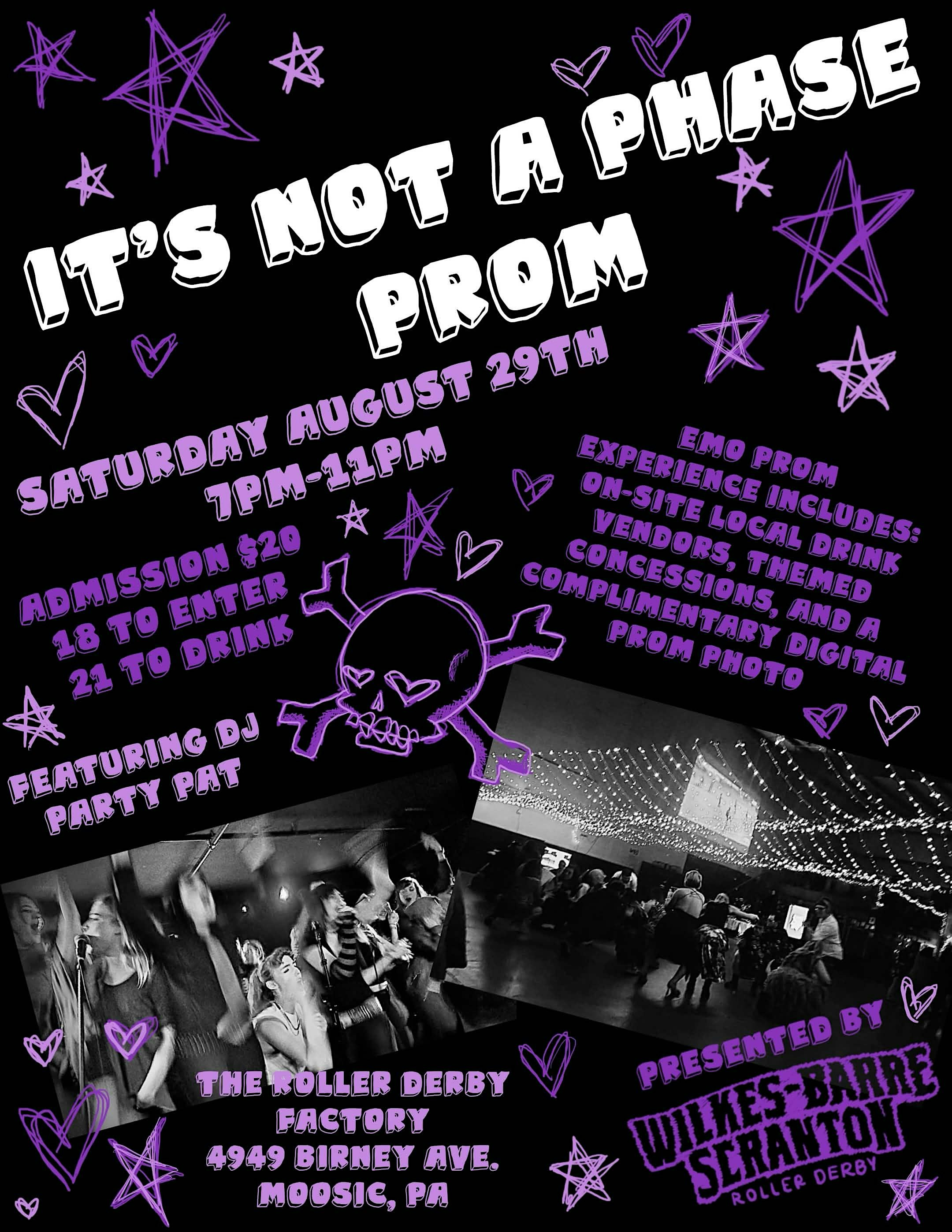 WBSRD presents: IT’S NOT A PHASE PROM | Roller Derby Factory