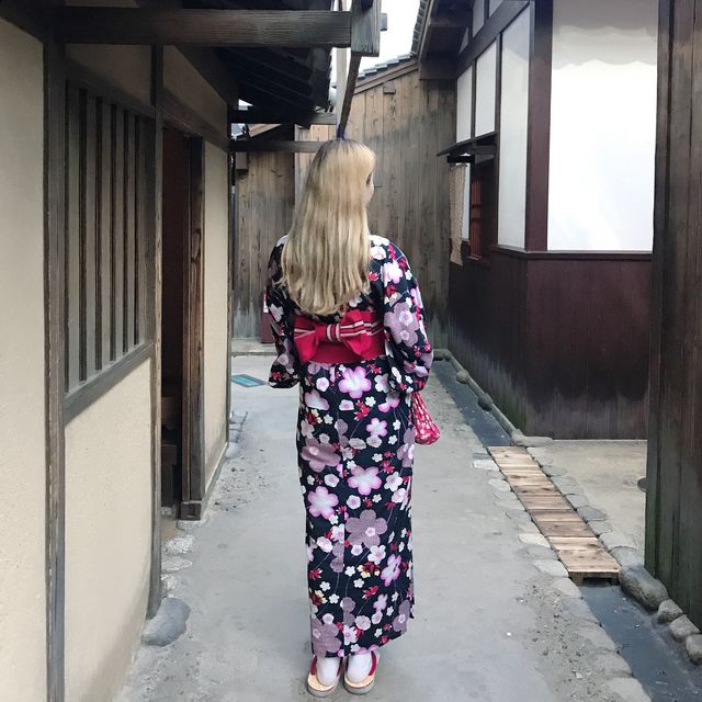유카타입고 일본여행🎎🇯🇵