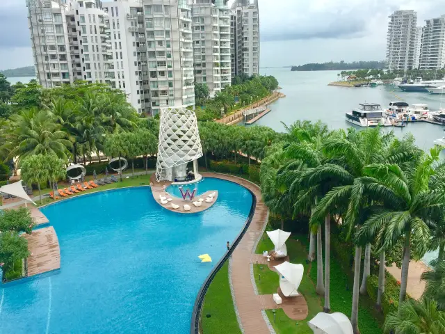 [싱가포르] W 싱가포르 센토사 코브 (마블러스 스위트룸)