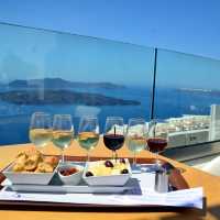 希臘Santorini🍷 Santo Winery wine tasting 