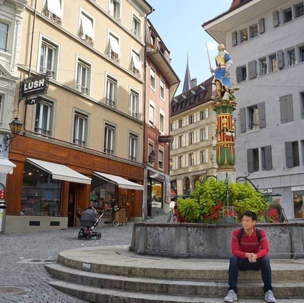 Zurich shopping street