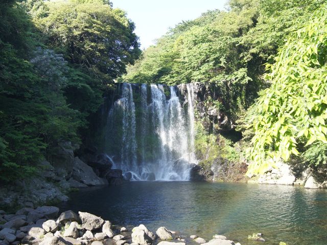 濟州島三大瀑布之一🤩