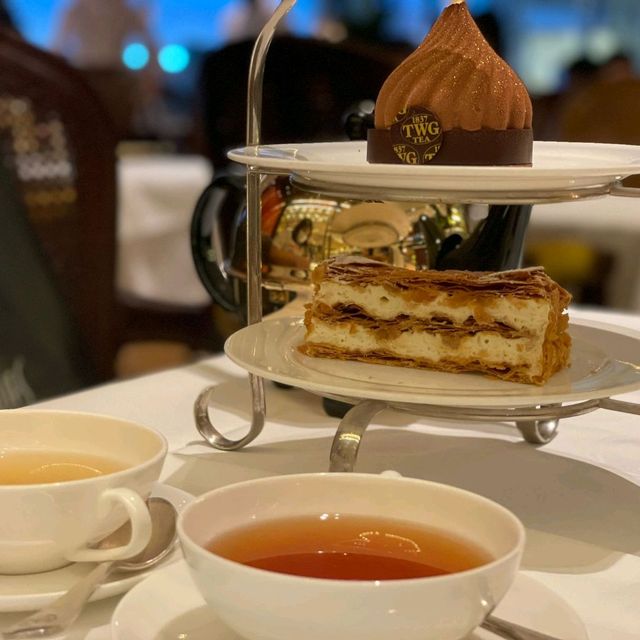 TWG tea garden at Marina bay sands Singapore 