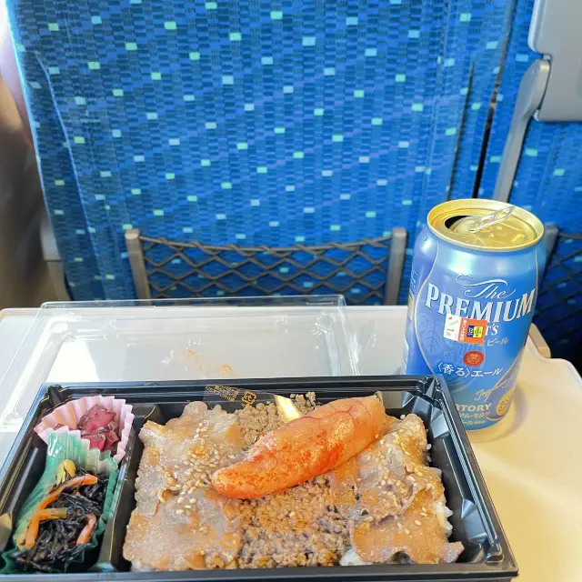 Tea Break On Board Shinkansen 