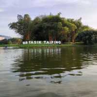 Riding Paddle Boat in Taiping Lake Gardens
