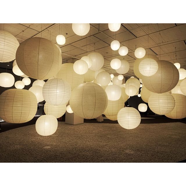 イサムノグチ展の圧巻インスタレーション