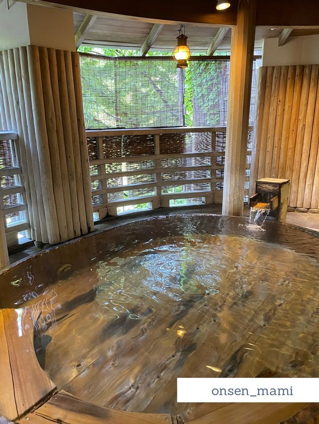 【群馬 水上温泉】2つの内風呂と露天風呂が楽しめる大浴場♨️