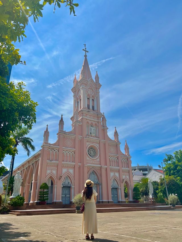 핑크는 못참지.. 핑쿠핑쿠한 베트남 다낭 핑크성당💒