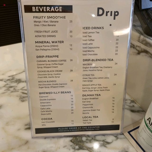 Drip Cafe @ Hilton Kota Kinabalu