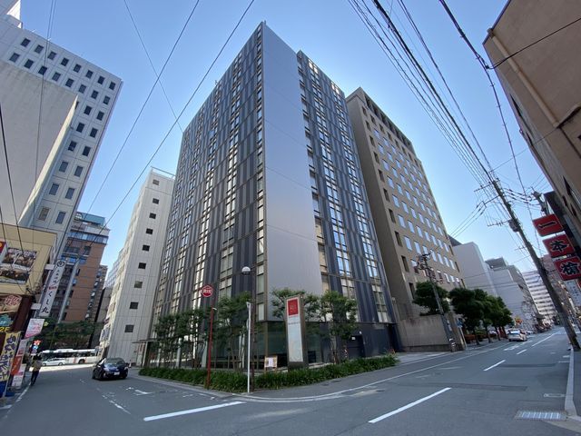 雨でも安心感のある立地です。博多駅前、博多東急REIホテル