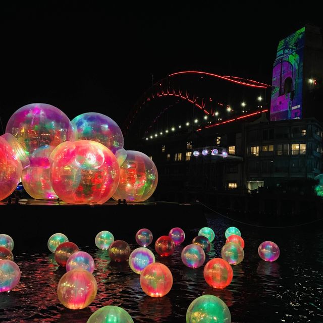 Visit Sydney CBD for the annual Vivid Sydney Festival!