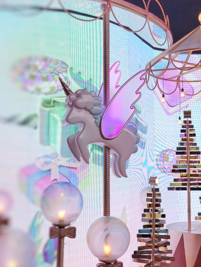 一棵10米高幻彩聖誕樹｜海港城