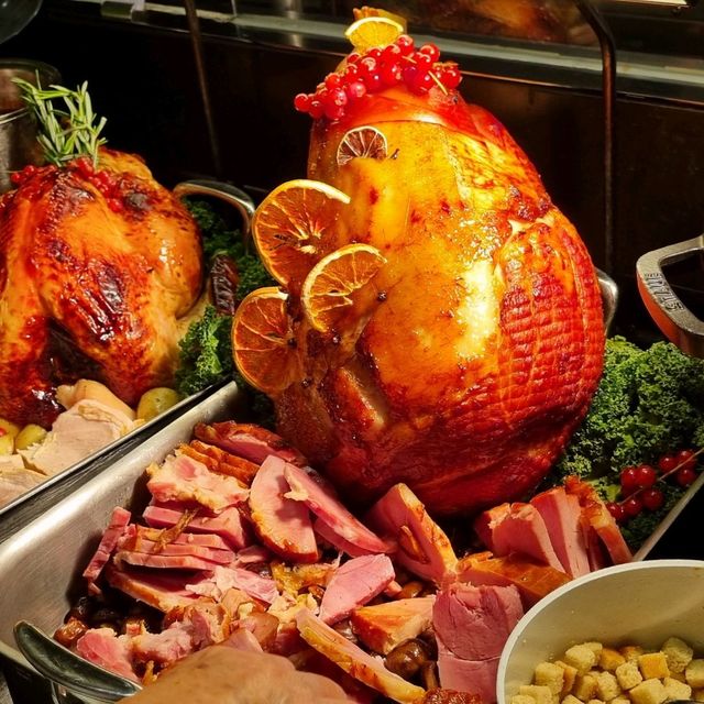 Colony Ritz carlton Christmas Buffet 