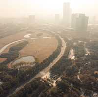 High above on the Dushu Lake