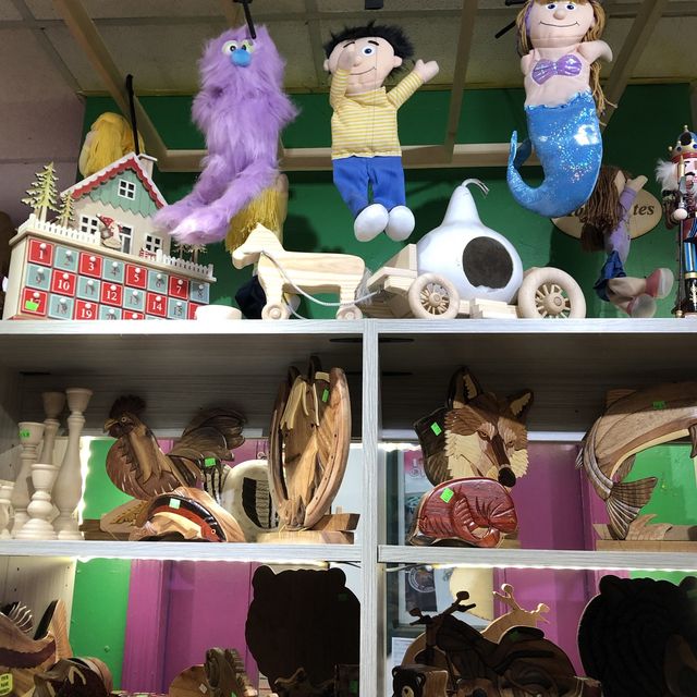 美國｜喬治亞州 海倫小鎮 手工木製玩具店