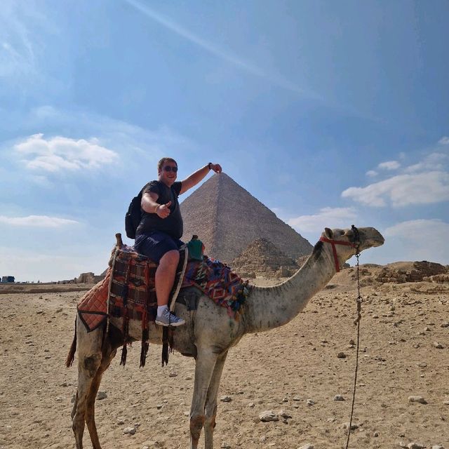 A dream come true - Pyramids and camel ride