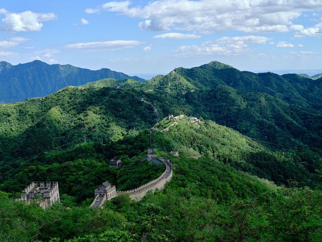 Mutianyu Great Wall is stunning! 