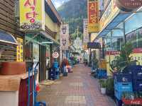 울릉도 먹거리 저동항 먹자골목