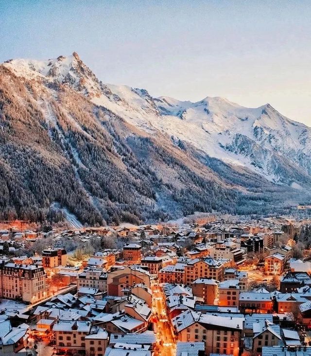 France's most beautiful small town, Chamonix.