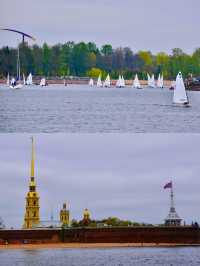 The charming style of the Neva River in Russia - unforgettable and lingering.