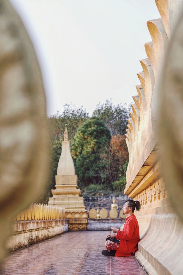 Laos is about devotion, devotion is what is respected in the heart, regardless of self.