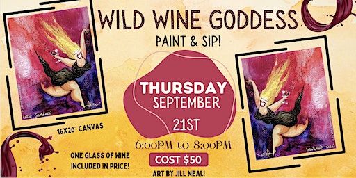 Wild Wine Goddess Paint & Sip! (Richland) | Market Vineyards
