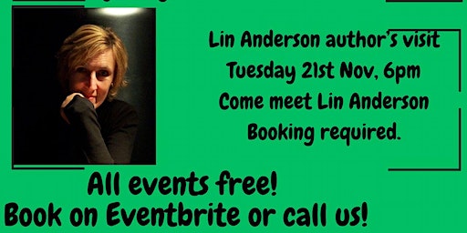 Book Week Scotland - Lin Anderson Author's Visit | Drumbrae Library Hub