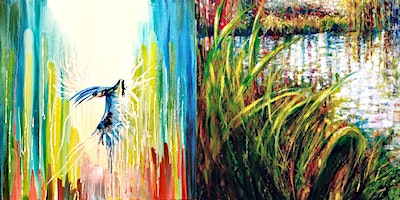 Teens Kingfisher Expressive Drip Art | William Street