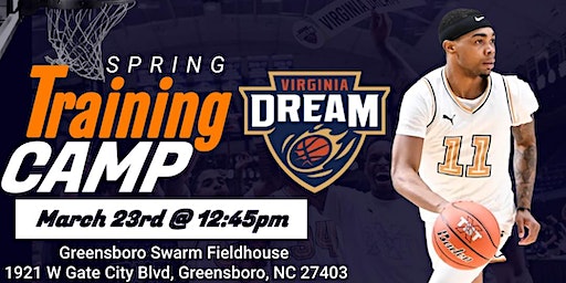 Virginia Dream Spring Training | Swarm Fieldhouse
