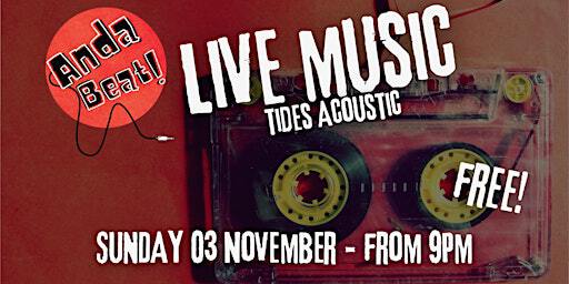 Anda Beats&Grooves - Tides (Acoustic) - Live Concert | Anda Venice