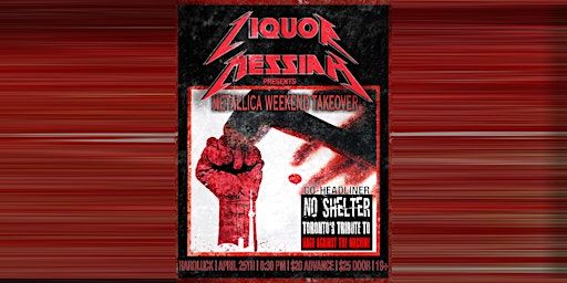 Weekend Takeover with Metallica & Rage Against the Machine | Hard Luck Bar