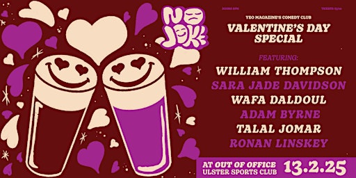 No Joke- Valentines Special | Ulster Sports Club