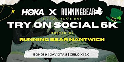 Running Bear Nantwich x Hoka Try-On Community 5K | Running Bear
