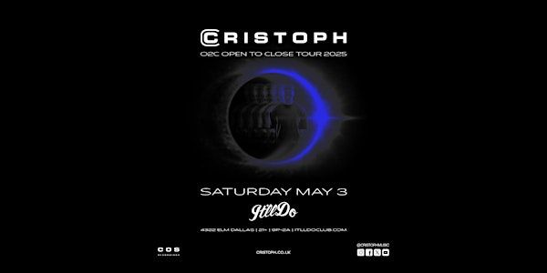 Cristoph at It'll Do Club | It'll Do Club