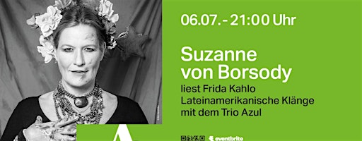 AutorInnen in Meran - Suzanne von Borsody liest Frida Kahlo | C.so della Libertà, 39