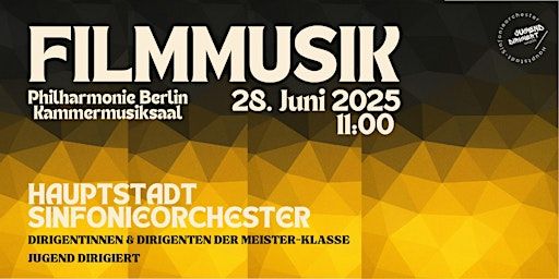 " Jugend dirigiert" – Filmmusik live in der Philharmonie Berlin | Berliner Philharmonie