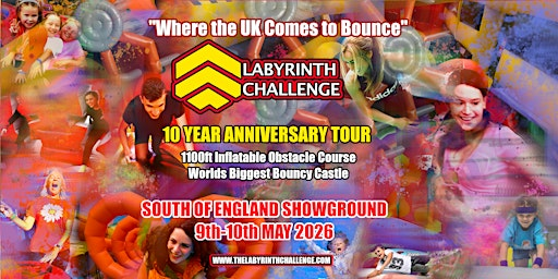 The Labyrinth Challenge 10 Year Anniversary Tour 2026 - Haywards Heath | South Of England Event Centre