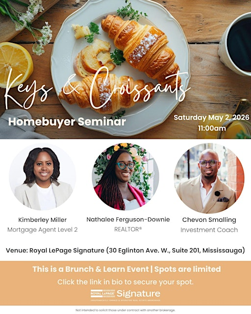 Keys & Croissants Homebuyer Seminar | Royal Lepage Signature Realty