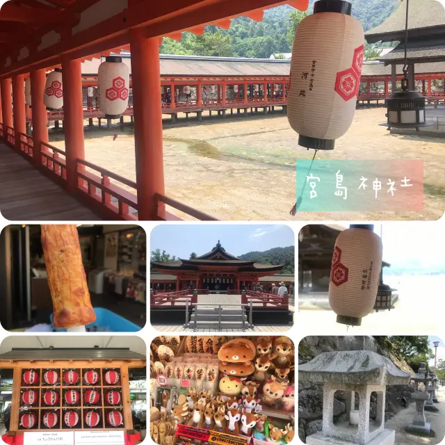 宮島神社⛩️唯一海上鳥居