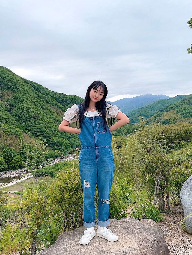 천왕봉이 보이는 '지리산 대경 오토캠핑장'