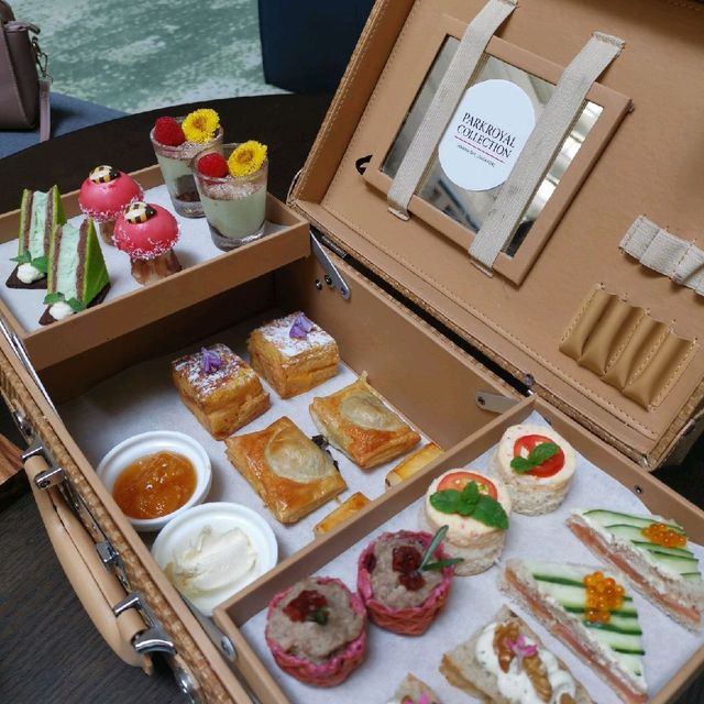 High tea @ Portman's Bar