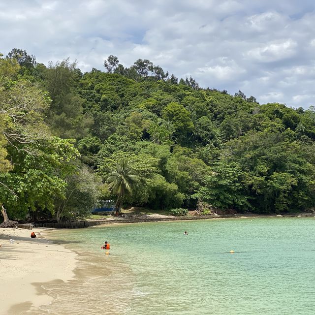 코타키나발루🏝️에메랄드빛 바다와 고운 모래가 펼쳐지는 사피섬🤍