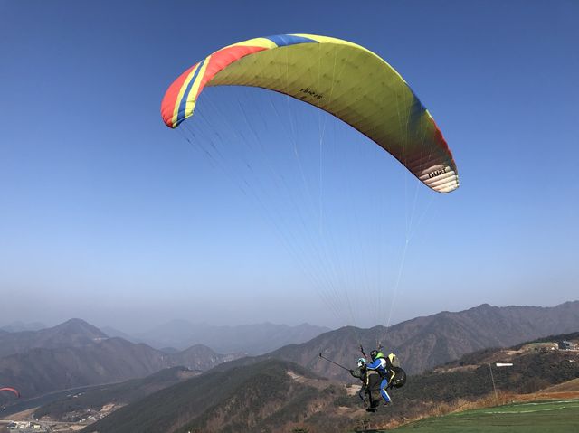 단양여행, 버킷리스트 달성하기! “패러글라이딩 도전”