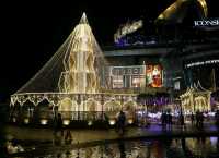 Iconsiam 夜景+音樂噴泉+小食車