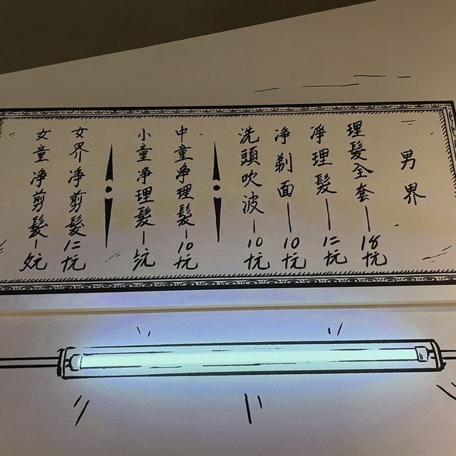 六七十年代上海式理髮店展覽